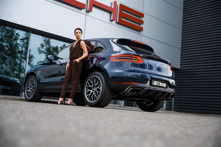  Porsche Macan Blue by Larte Design (95B) 2017 года  (фото 9 из 14)